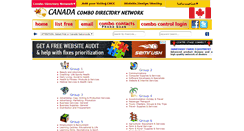 Desktop Screenshot of combodirectorycanada.info